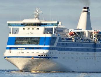 Ferry at Sea